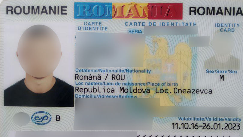 Un moldovean, prins la frontieră cu un buletin românesc fals