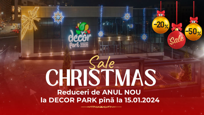 Decor Park: Reduceri de Anul Nou de la 10% până la 50% Ⓟ