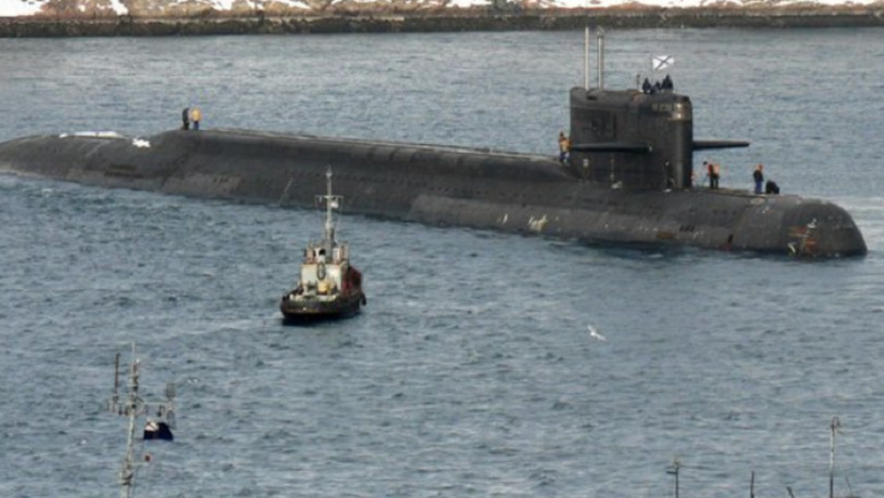 Primele imagini cu submarinul nuclear Loșarik după tragedie