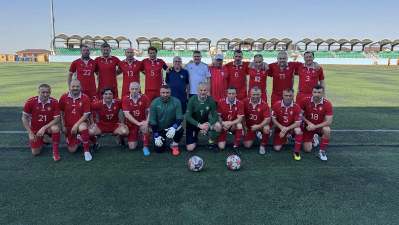 Selecționata Moldovei de veterani, pe podium la turneul Cumpăna Trophy