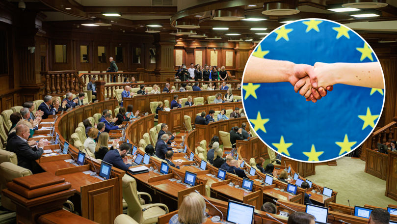 Declarația cu privire la integrarea europeană, aprobată de Parlament