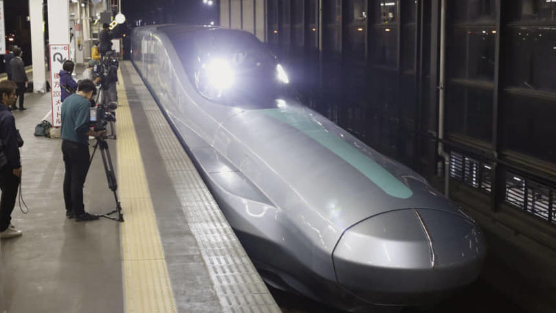 Japonia a testat un tren care este capabil să ajungă la 360 km/h