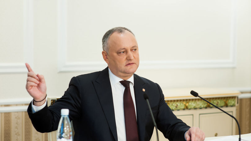 Dodon: Întâlnirea lui Rothschild cu Sandu poate fi trădare de Patrie