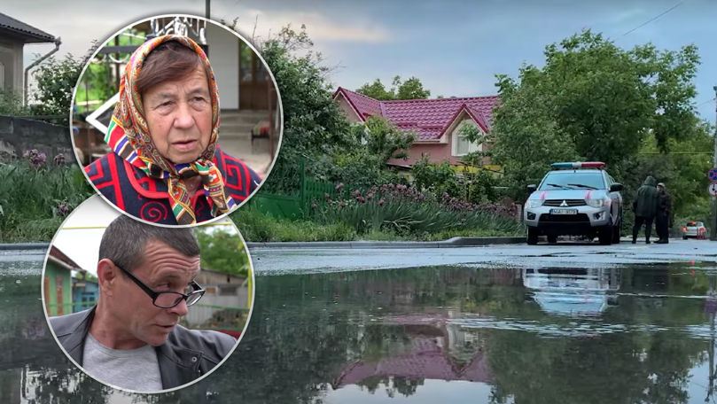 Curți și beciuri, inundate la Bălți în urma ploilor. Ce spun oamenii