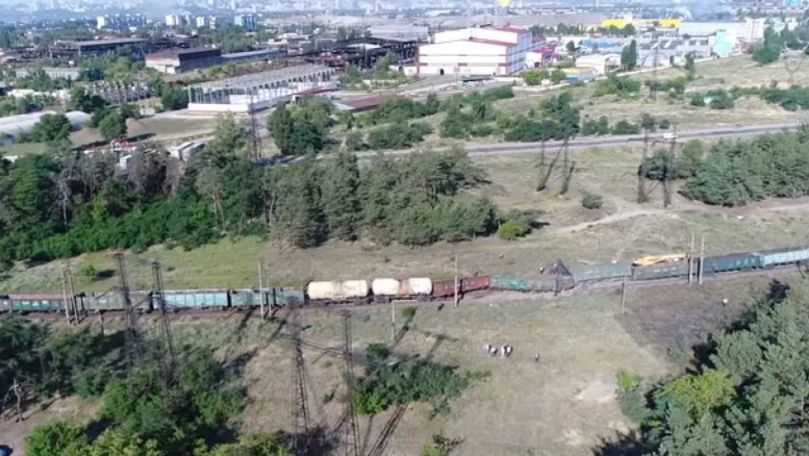 Accident feroviar în Ucraina: Opt vagoane au deraiat