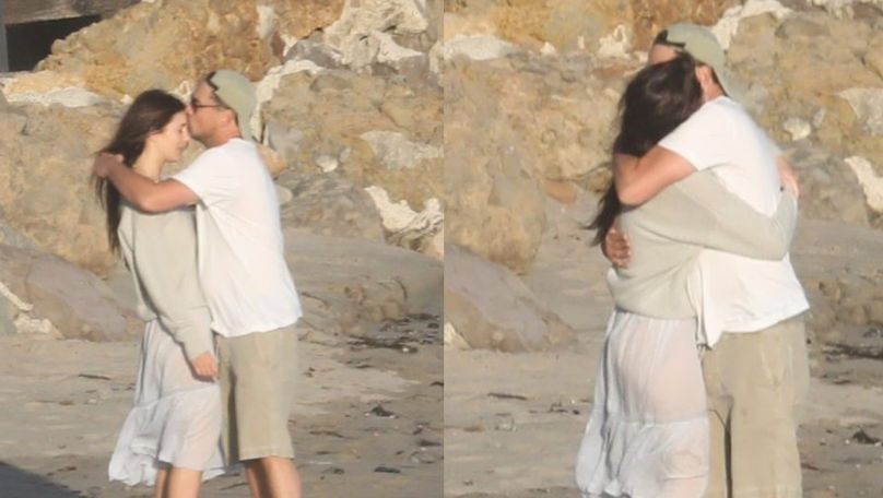 DiCaprio, surprins în ipostaze tandre cu iubita în timpul unei plimbări