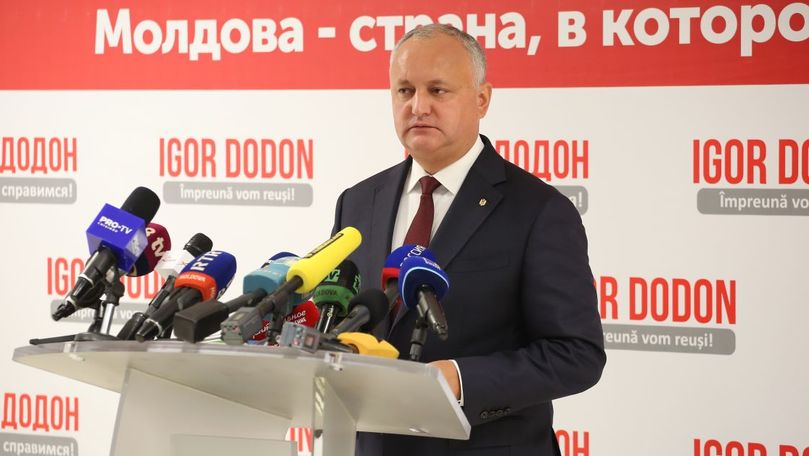 Штаб Додона о заявлениях Усатого: Псевдополитик представил фейки.