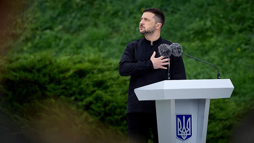 De Ziua Drapelului, Zelenski insistă că nu va ceda teritoriu Rusiei