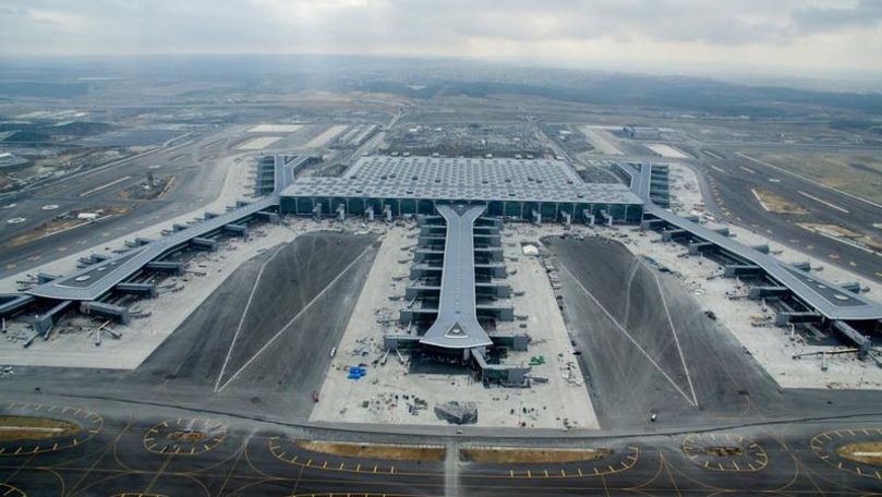 Noul aeroport din Istanbul va gestiona 2.000 de zboruri pe zi