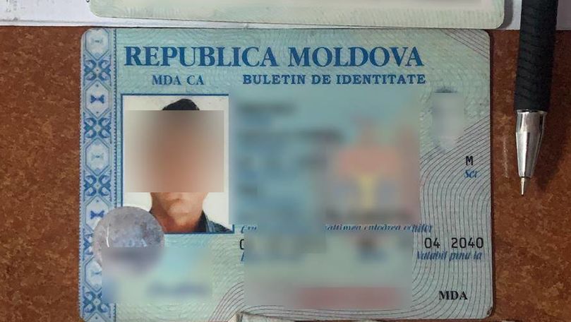 500 euro pentru un buletin de identitate moldovenesc: Un român, cercetat