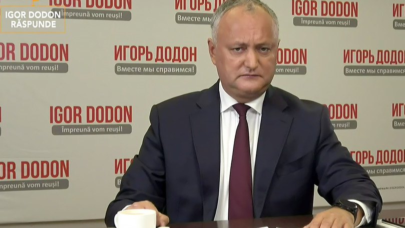 Президент Республики Молдова Игорь Додон. 