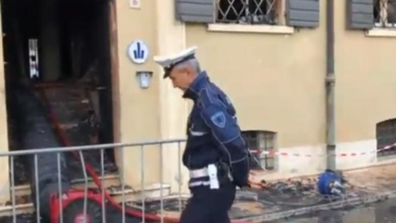 Secție de poliție, incendiată în Italia: 2 morți și 17 răniți