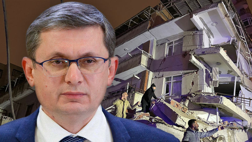 Председатель парламента Игорь Гросу. Коллаж Point.md.