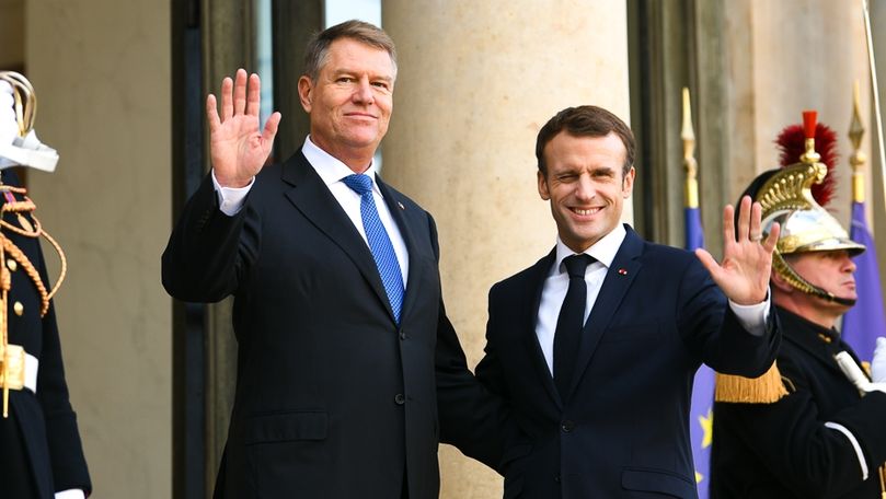 Macron i-a promis lui Iohannis că o va susține pe Kovesi