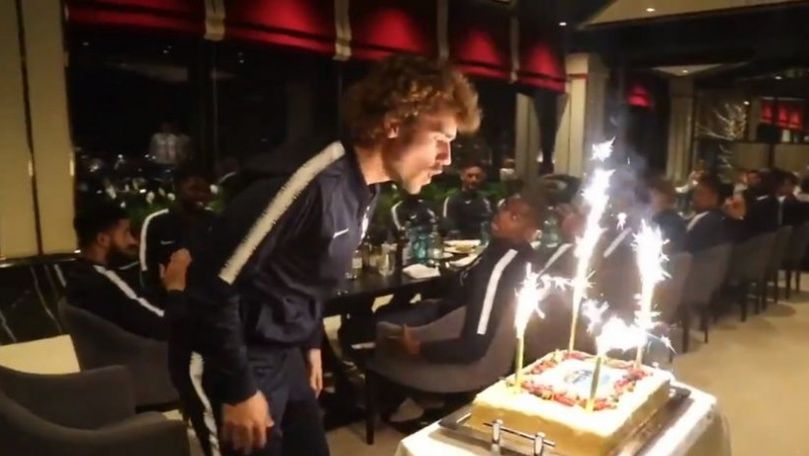 Un fotbalist francez și-a sărbătorit ziua de naștere la Chișinău