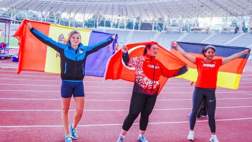 Nina Căpățînă a cucerit medalia de argint la Festivalul Olimpic din Baku