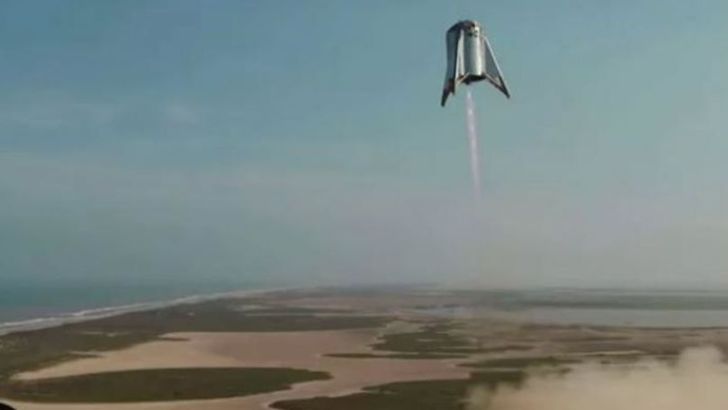 SpaceX a testat cu succes prototipul Starhopper