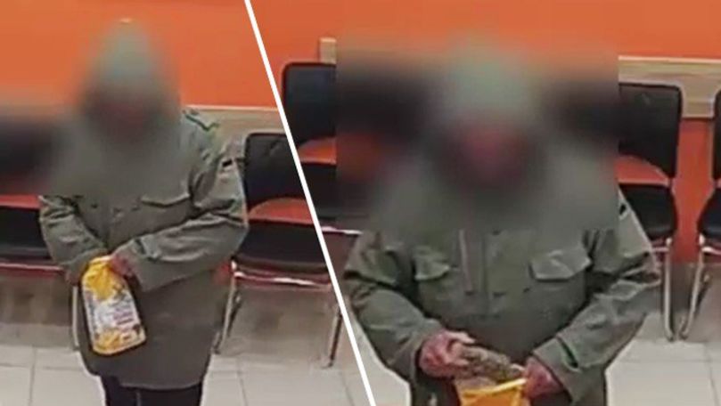 Momentul în care atacatorul aruncă slănină în Capitală. Explicația lui