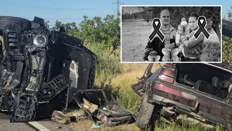 Apropiații soților uciși în accidentul de la Burlăceni, răpuși de durere