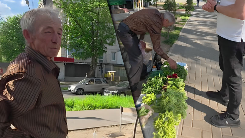 Adună bani pentru operație: Povestea bătrânului amendat în Chișinău