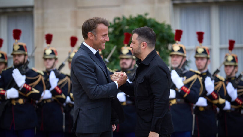 Macron: Europa e gata să ofere Ucrainei garanții de securitate