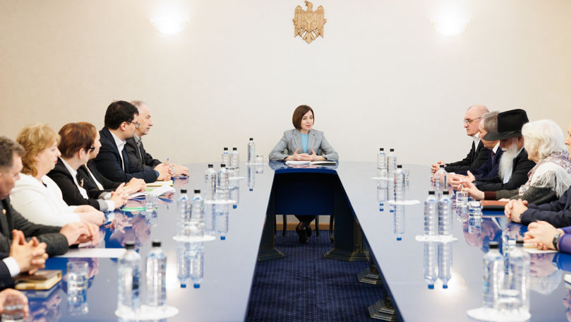 Maia Sandu a discutat cu minoritățile etnice despre referendum