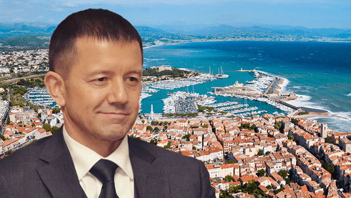 Dorin Damir deține un apartament într-un cartier de lux din Antibes