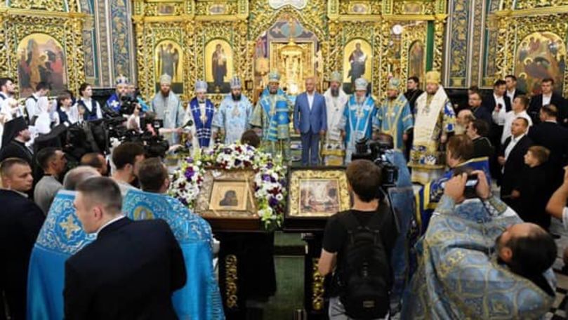 Dodon a participat la slujba ceremonială de la Catedrala Mitropolitană