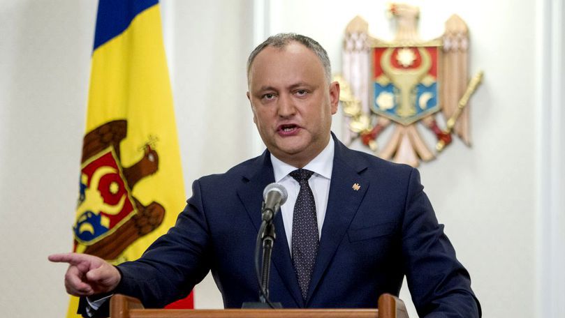 Dodon: Aşa-zişii pro-europeni au adus Moldova la sapă de lemn