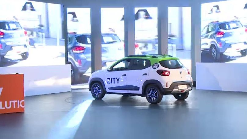 Dacia Spring, 100% electrică, are 45 de CP și o autonomie de 225 de km