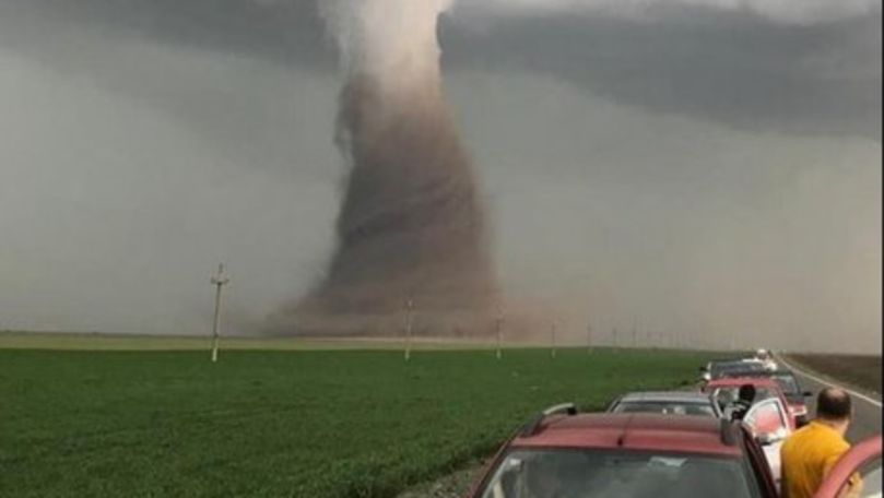 Tornada formată în România, în atenția meteorologilor din SUA