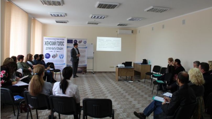 Seminar privind egalitatea între femei și bărbați, organizat la Tiraspol