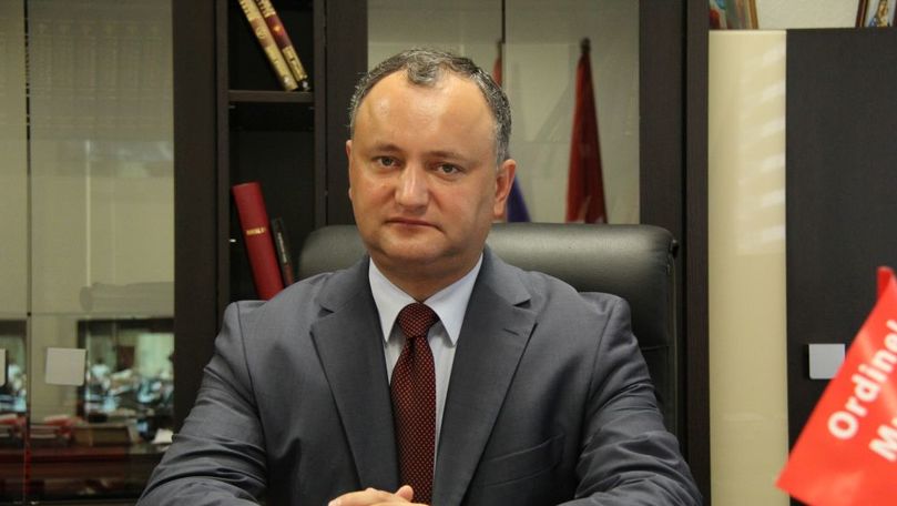 Igor Dodon: Vom ține pumnii pentru selecționata Moldovei