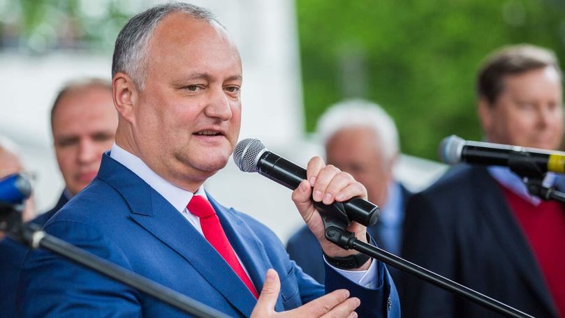 Dodon anunță când ar putea avea loc manifestațiile PDM-ului