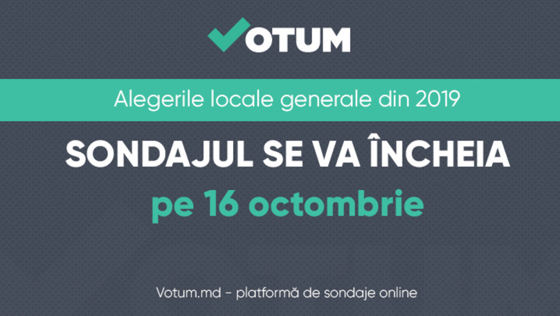 Votum.md: Sondajele online se vor încheia pe 16 octombrie