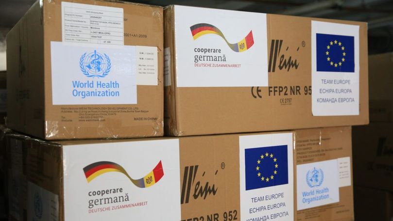 Moldova a primit un ajutor umanitar de 10 milioane de euro din Germania