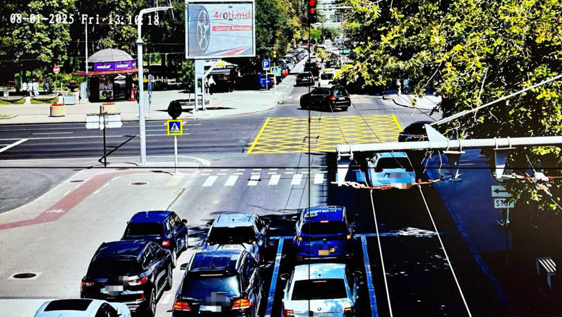Atenție, șoferi: Noi marcaje rutiere în Chișinău