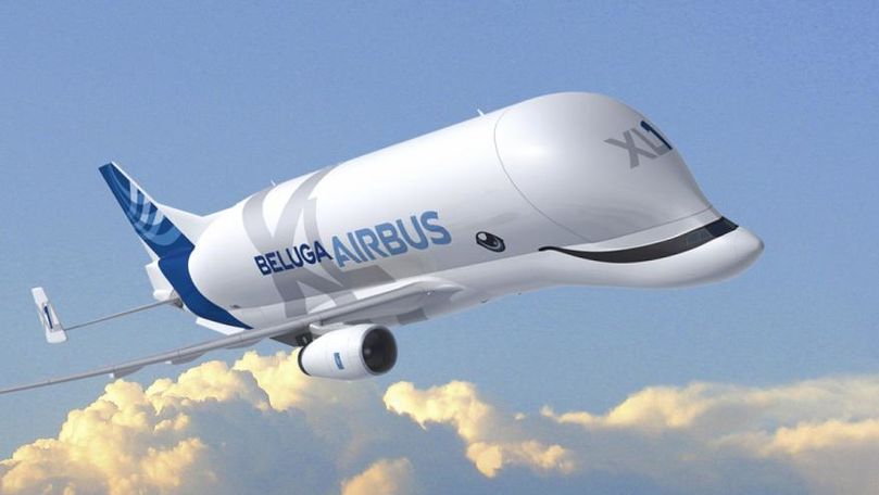 Compania Airbus a organizat un spectacol aviatic spectaculos