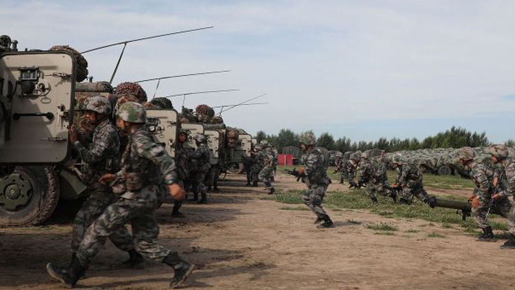 Китай провел учения возле Тайваня.