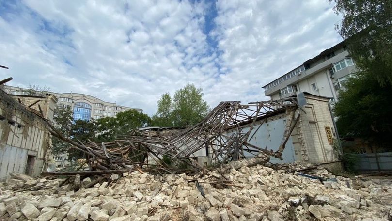 Demolarea cinematografului Gaudeamus. Ceban: muncitorii au revenit