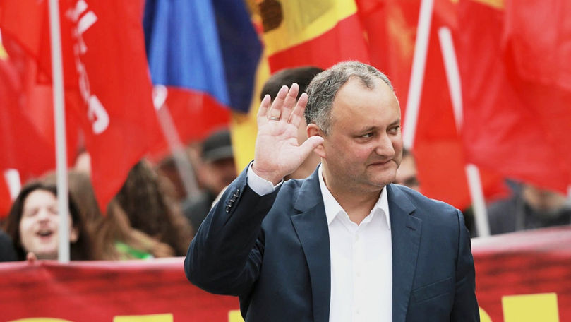 Dodon anunță o mare adunare pe 9 Mai: Vom fi mai mulți decât oricând