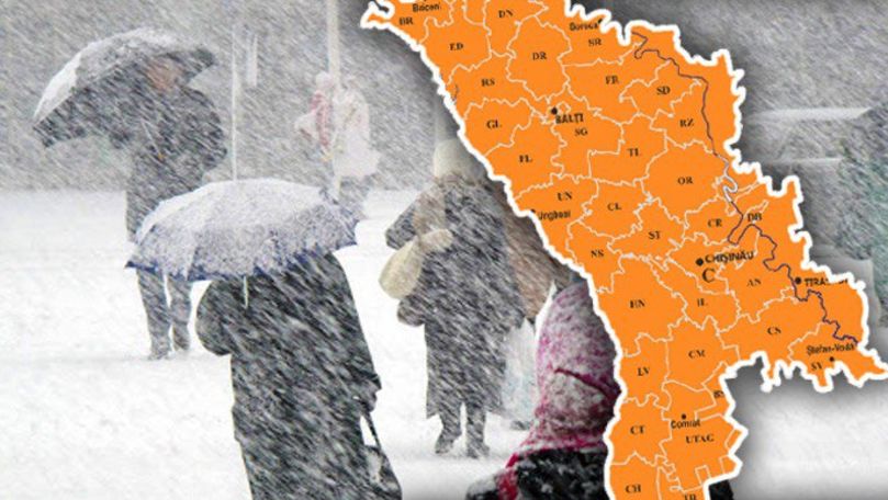 Alertă meteo: Codul portocaliu de ninsori, extins în toată țara