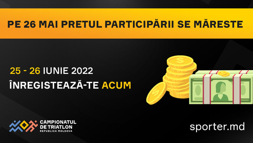 Acum e momentul să te înregistrezi la Triatlon 2022 la preț redus