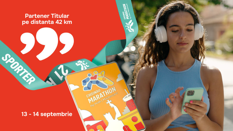 999.md devine partener al Chisinau Marathon by maib | Mastercard Ⓟ