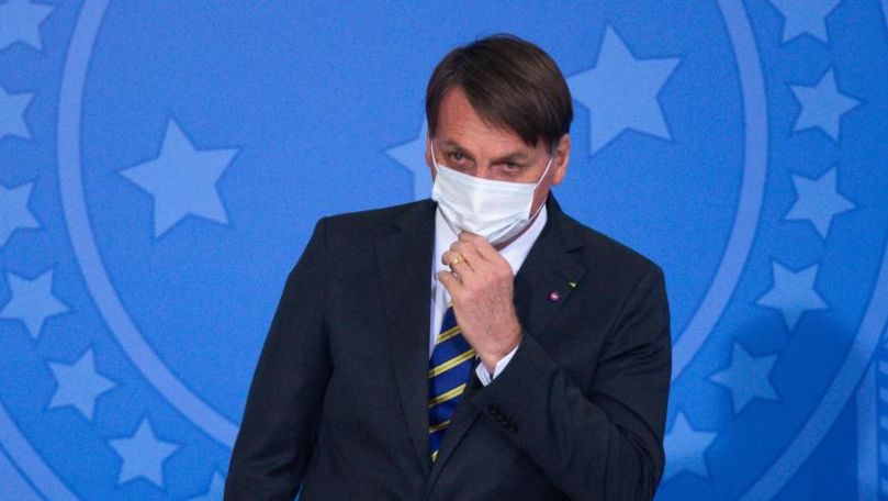 Șeful Braziliei recent vindecat de virus spune că are mucegai în plămâni