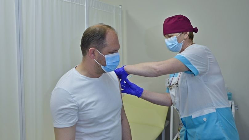 Primarul Ion Ceban s-a imunizat cu prima doză: Vaccinul primit de edil