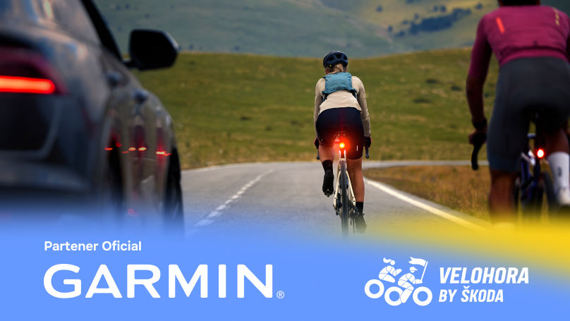 Garmin susține siguranța cicliștilor la VeloHora by Skoda 2026 Ⓟ