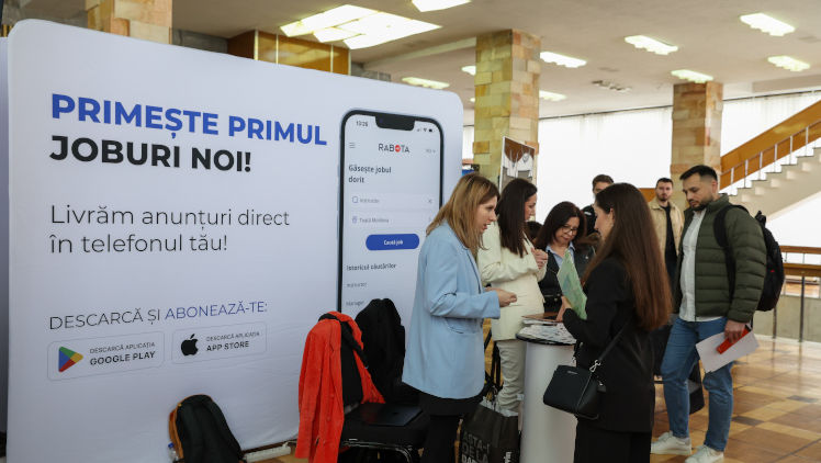 Târg de cariere la Chișinău. Peste 1.000 de oferte disponibile
