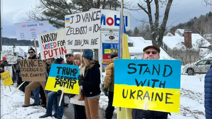 Val de proteste în America, după întâlnirea lui Zelenski cu Trump