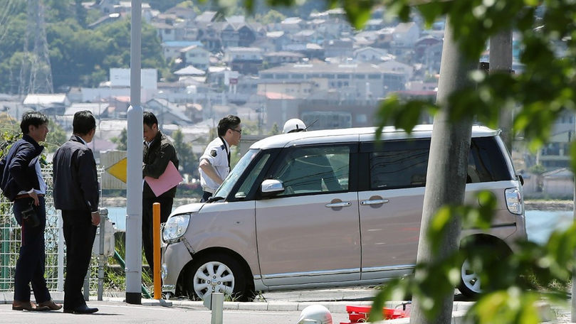 O mașină a intrat într-un grup de copii în Japonia